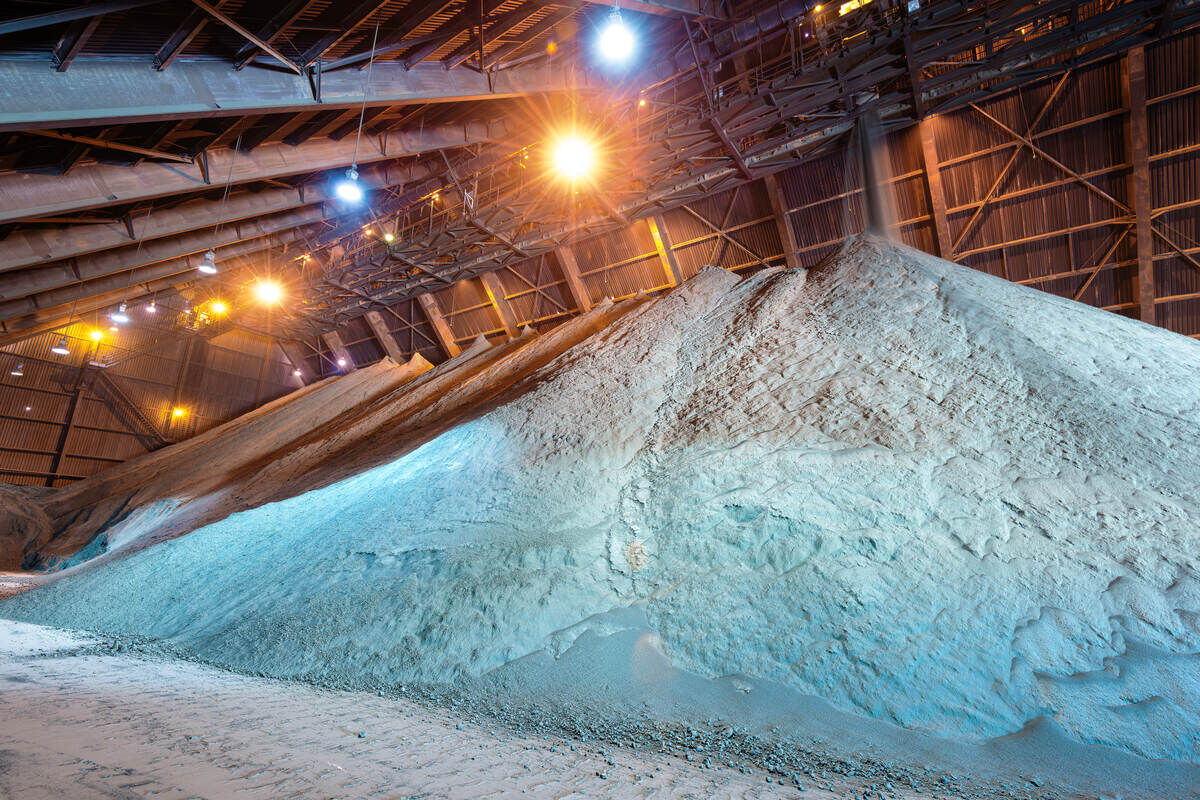 Mineral Concentrate Heap